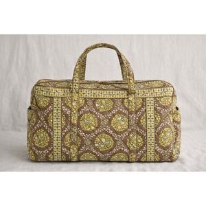 Vera Bradley Sittin in a Tree Weekender Bag Quilted Cotton Zip Travel retired